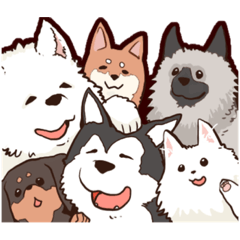 [LINEスタンプ] 犬好きの為の40犬種