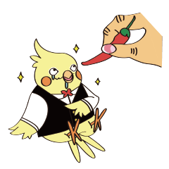 [LINEスタンプ] Bird daily@Hui Fu