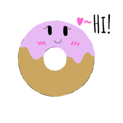 [LINEスタンプ] Mrs.donut