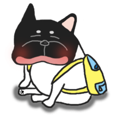 [LINEスタンプ] Bulldog-Feite make its debut