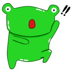 [LINEスタンプ] Ngatak Frog