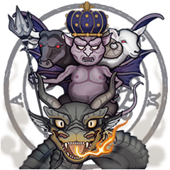 [LINEスタンプ] Legendary Demon's