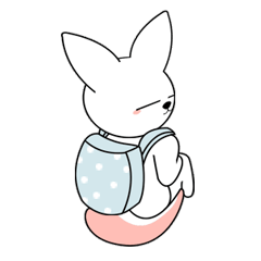 [LINEスタンプ] Foxy Pinktale1