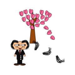 [LINEスタンプ] 表計算ソフトで作成したイラストです。