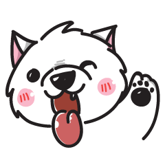 [LINEスタンプ] Robin The Maltipoo