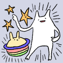 [LINEスタンプ] Happy little partner