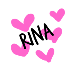 [LINEスタンプ] りな、RINA