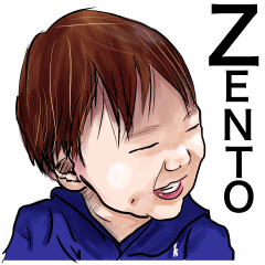 [LINEスタンプ] everyday Zento