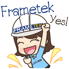 [LINEスタンプ] Frametek Family