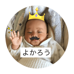 [LINEスタンプ] 赤ちゃんKING