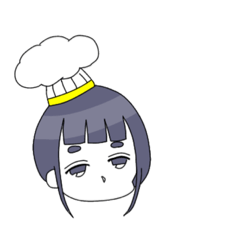 [LINEスタンプ] 無口ちゃん。