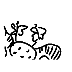 [LINEスタンプ] butterfly x