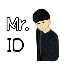 [LINEスタンプ] Mr.ID.