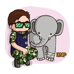 [LINEスタンプ] DNP Dr.Lotter