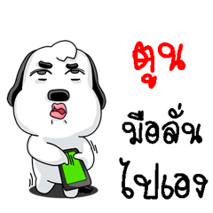[LINEスタンプ] My name is Toon (V.PungPung)