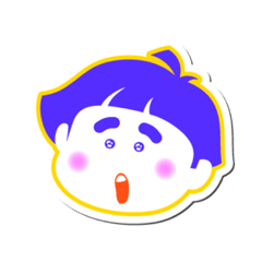 [LINEスタンプ] おかっぱタロちゃん