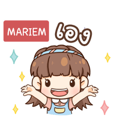 [LINEスタンプ] MARIEM judy free day e