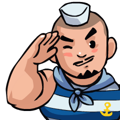 [LINEスタンプ] Sailor BRCD