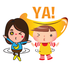 [LINEスタンプ] SMILE-BANANA