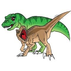 [LINEスタンプ] Dino Tualek (version 3)