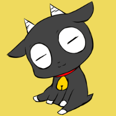 [LINEスタンプ] 黒ヤギさん