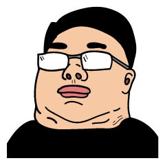 [LINEスタンプ] Obese Fatty＆ Friends