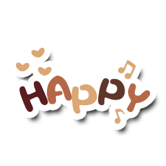 [LINEスタンプ] Colorful Text Stickers. 02