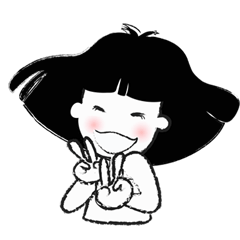 [LINEスタンプ] sandee is happy