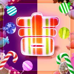 [LINEスタンプ] Candy box-mix