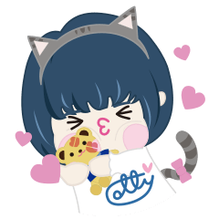 [LINEスタンプ] Cally's Daily with Rose bear