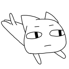 [LINEスタンプ] 猫のような生き物4