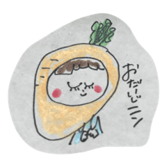 [LINEスタンプ] だじゃれちゃん