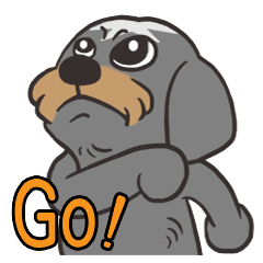 [LINEスタンプ] Migo is a dog