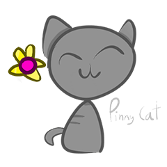 [LINEスタンプ] Pinny Cat