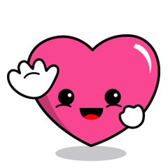 [LINEスタンプ] Power of Heart