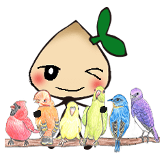 [LINEスタンプ] Seed man＆Parrots