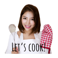 [LINEスタンプ] let’s cookの画像（メイン）