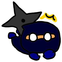 [LINEスタンプ] ninja by bing