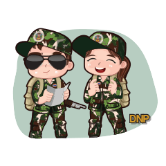 [LINEスタンプ] DNP Ranger