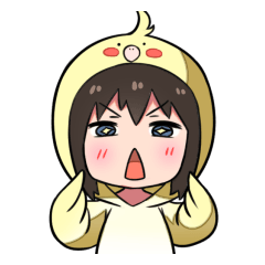 [LINEスタンプ] 着ぐるみちゃんスタンプ