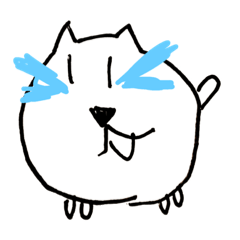 [LINEスタンプ] Plumper dog