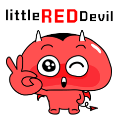 [LINEスタンプ] The Little RED DEVIL