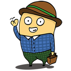 [LINEスタンプ] oniy plaid shirt