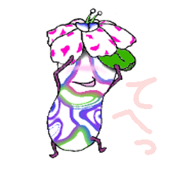 [LINEスタンプ] カラフルナッツ（セリフ付）