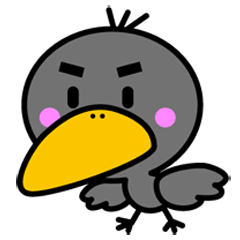 [LINEスタンプ] my crow