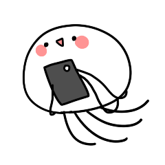 [LINEスタンプ] jellyfish busy everyday