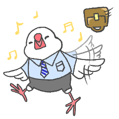 [LINEスタンプ] Little Birds Daily (Japanese ver.)