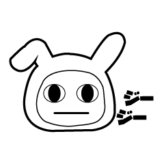 [LINEスタンプ] うさ美2