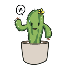 [LINEスタンプ] Cactus tus1の画像（メイン）