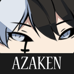 [LINEスタンプ] Not Angel (Azaken)